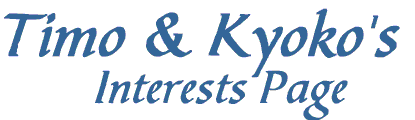 Timo and Kyoko's Interests Page